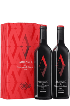 Marqués de Riscal, Arienzo Rioja Crianza 2er-Pack Geschenk
