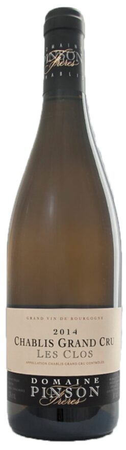 Domaine Pinson Freres Chablis Grand Cru Les Clos 2015