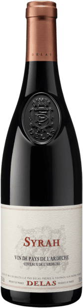 Delas Frères Syrah Vin de Pays Coteaux l'Ardêche